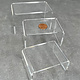 DIS9101 = ACRYLIC RISERS SET of 3 SMALL