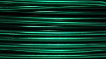 Silver Plated Christmas Green