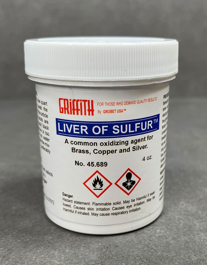 45.689 = Griffith Brand Liver of Sulfur 4oz