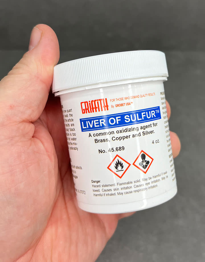 45.689 = Griffith Brand Liver of Sulfur 4oz