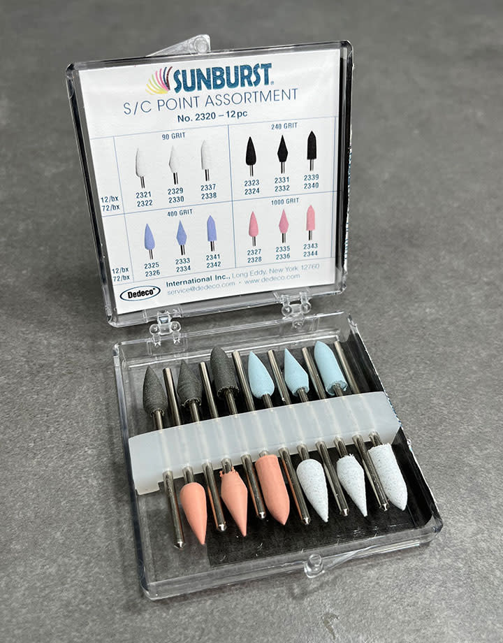 Dedeco ST9320 = Dedeco Silicon Carbide Point Assortment 12pc