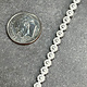 SPW24 = Sterling Silver "Bali" Berry Wire (Inch) 4x1.3mm