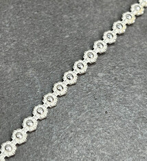 SPW24 = Sterling Silver "Bali" Berry Wire (Inch) 4x1.3mm