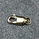 912-23 = Lobster Clasp 4.0x10mm with Jump Ring 10Ky Gold