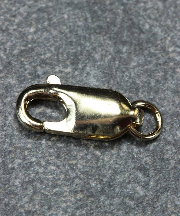 912-25 = Lobster Clasp 5.5 x 14mm with Jump Ring 10Ky Gold