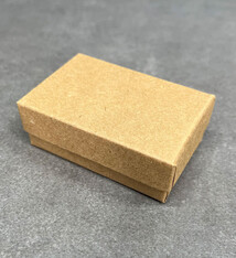 DBX2821K = BOXES - COTTON FILLED KRAFT  2-5/8'' x 1-1/2'' x 7/8''   CASE 100