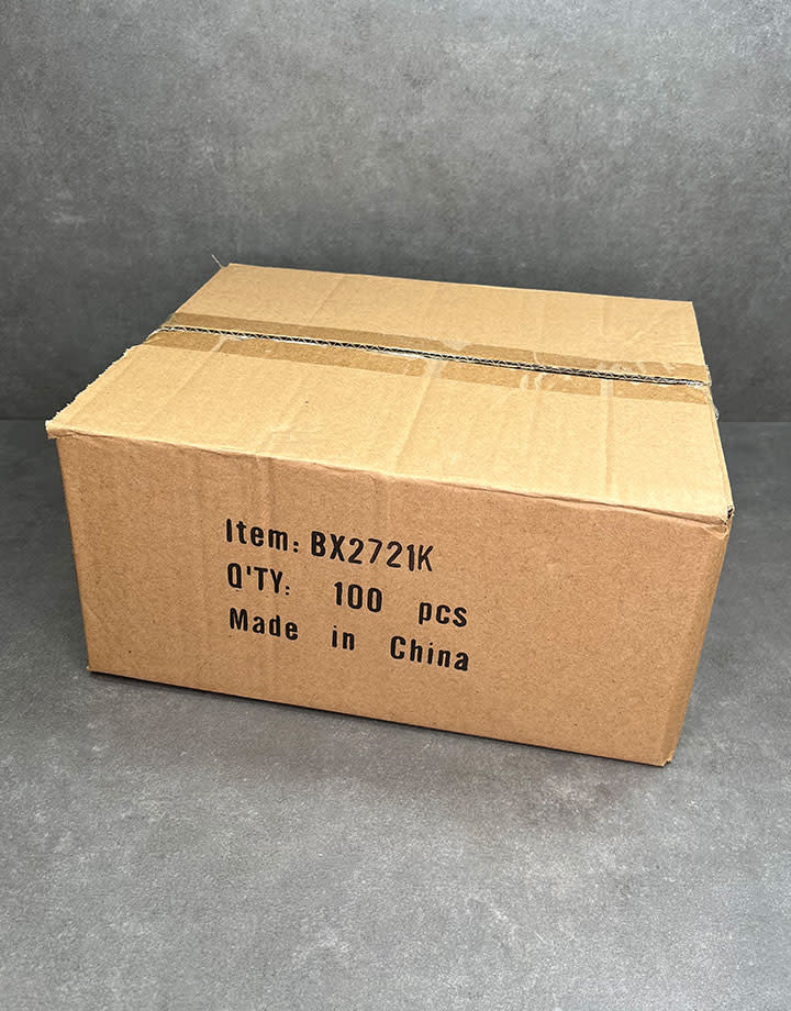 DBX2821K = BOXES - COTTON FILLED KRAFT  2-5/8'' x 1-1/2'' x 7/8''   CASE 100
