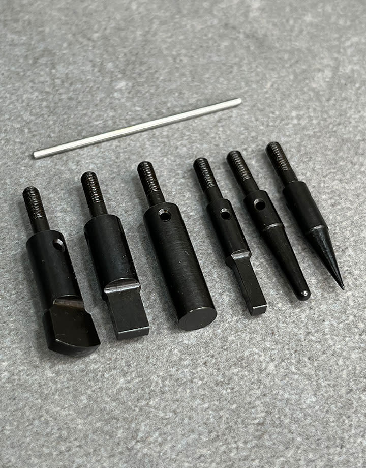 MO3556 = Universal Hammer Handpiece Anvil Tips Set (x6) - FDJ Tool
