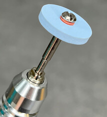 EVE Abrasives ST1364 = EVE Silicon Abrasives FINE/BLUE SQUARE EDGE WHEEL 5/8''(X10)