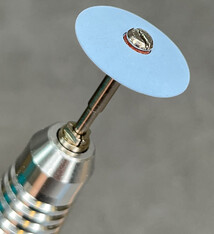 EVE Abrasives ST1367 = EVE Silicon Abrasives FINE/BLUE  KNIFE EDGE WHEEL 7/8'' (x10)