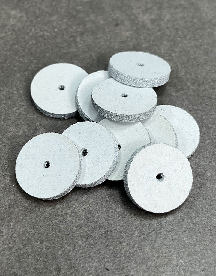 EVE Abrasives ST1371 = EVE Silicon Abrasives COARSE/WHITE SQUARE EDGE WHEEL 5/8'' (x10)