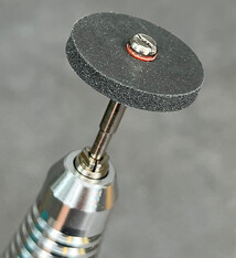 EVE Abrasives ST1375 = Eve Silicon Abrasives Medium/Black Square Edge Wheel 7/8" (Pkg of 10)