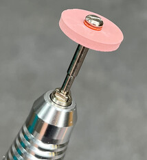 EVE Abrasives ST1380 = EVE Silicon Abrasives EXTRA FINE/PINK  SQUARE EDGE WHEEL 5/8" (x10)