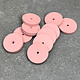 EVE Abrasives ST1380 = EVE Silicon Abrasives EXTRA FINE/PINK  SQUARE EDGE WHEEL 5/8" (x10)