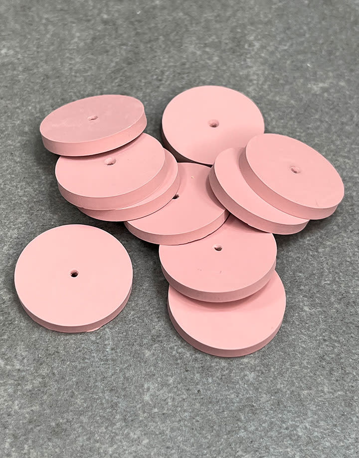 EVE Abrasives ST1381 = EVE Silicon Abrasives EXTRA FINE/PINK SQUARE EDGE WHEEL 7/8'' (x10)