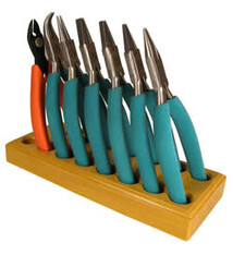 Wubbers PL6099 = (Kit)  Wubber Plier Set With Stand (6 Pliers & Xuron Flush Cutter)