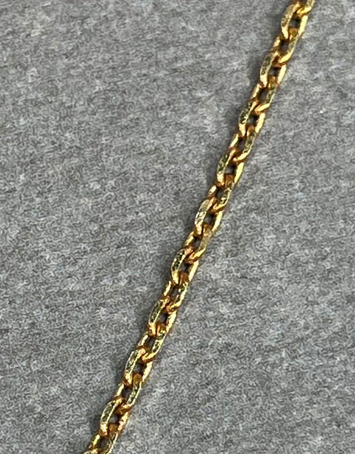 800BR-04 = Brass Cable Chain 2.0mm wide (FOOT)