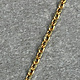 800BR-04 = Brass Cable Chain 2.0mm wide (FOOT)