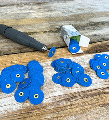 Zirconia Snap-On Sanding Discs 7/8" (Pkg/50)