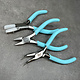 KIT304 = Beader's Tools Set in Storage Pouch - Light Blue