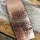 CSP38 = Patterned Copper Sheet ''Multi Pattern'' 2'' x 6'' (Choose Gauge)