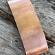 CSP37 = Patterned Copper Sheet ''Leaves'' 2'' x 6'' (Choose Gauge)
