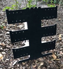 DIS1255 = Flocked Earring, Bracelet & Necklace  Display Stand (Pkg of 3)