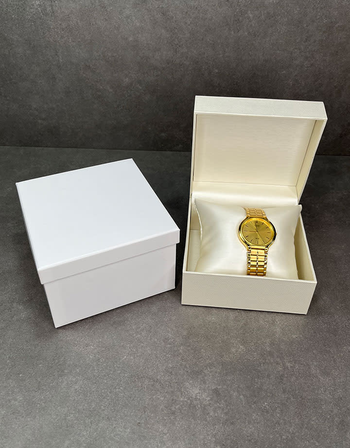 DBX1504 = Champagne Shimmer Watch Box