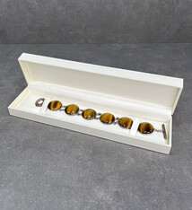 DBX1515 = Champagne Shimmer Bracelet Box