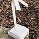 DER6723 = Leatherette Earring Stand 4-1/4''H