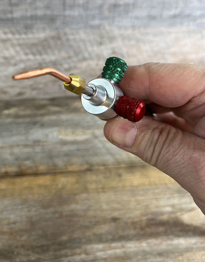 Uniweld BT2115 = ArTorch Oxy/Propane Jeweler's Torch with Tips #3-#7