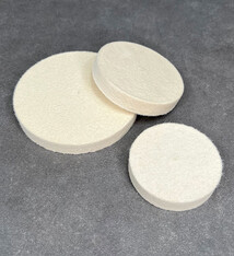 Square Edge Medium Felt Buff