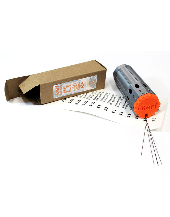 Nashef Designs HO5101 = uKERF Customizable Jeweler’s Saw Blade Organizer and Dispenser