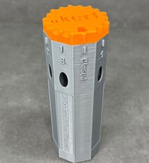 Nashef Designs HO5101 = uKERF Customizable Jeweler’s Saw Blade Organizer and Dispenser