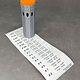 Nashef Designs HO5101 = uKERF Customizable Jeweler’s Saw Blade Organizer and Dispenser