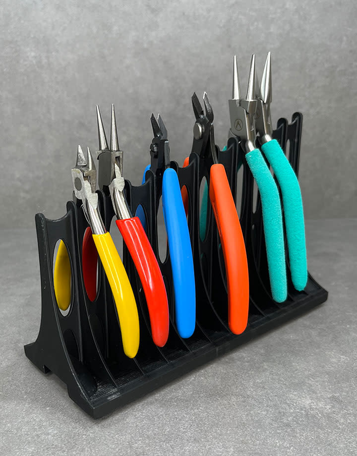Nashef Designs HO5106 = Multi-Pliers 12 Piece Plier Storage Unit