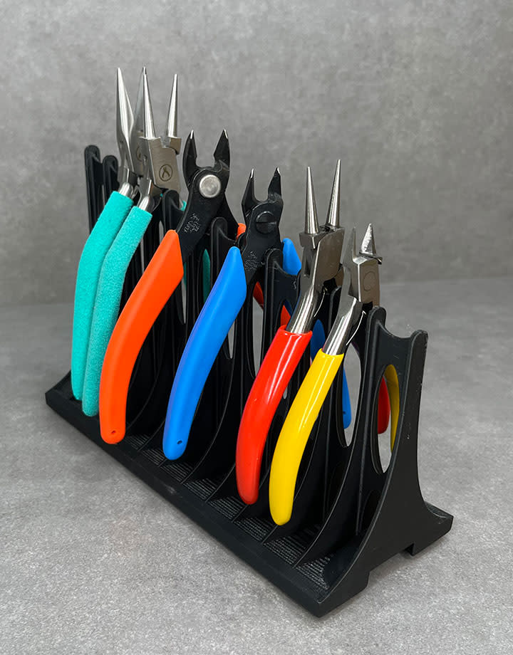 Nashef Designs HO5106 = Multi-Pliers 12 Piece Plier Storage Unit