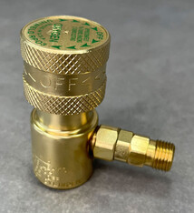 Uniweld BT2108 = Uniweld Oxygen Regulator for Disposable Tanks