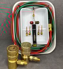 Uniweld BT2118 = (Kit) ArTorch Kit Propane/Oxygen with Disposable Tank Regulators