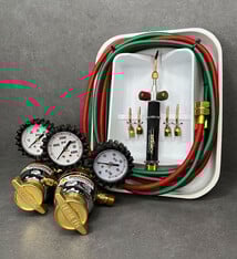 Uniweld BT2116 = (Kit) ArTorch Propane/Oxygen with Regulators Tips #3-7