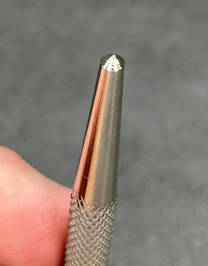PN214 = Simple Center Punch 4-1/2'' Long