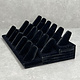 DRG1258 = Value Velvet Ring Stand with 18 Fingers