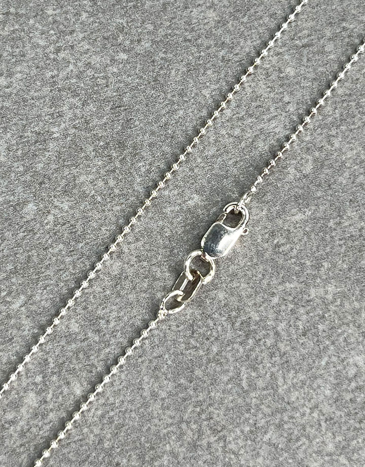 800S-02 = Sterling Bead Chain 1.0mm