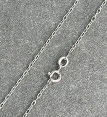 800S-03 = Oval Cable Chain Sterling 1.6mm