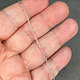800S-03 = Oval Cable Chain Sterling 1.6mm