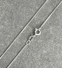 Box015 = Sterling Box Chain 0.85mm
