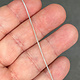 Box015 = Sterling Box Chain 0.85mm