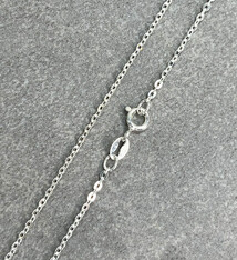 FCable035 = Sterling Flat Cable Chain 1.4mm