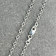OFcable3.0 = Sterling 3.0mm Oval Flat Cable Necklace