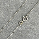 Rolo1.0 = Sterling Rolo Chain 1mm